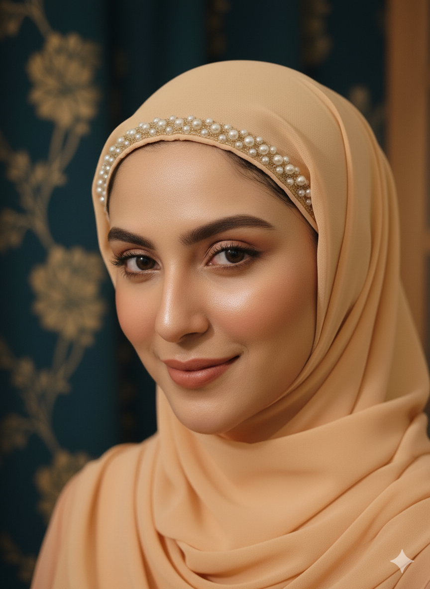 Pearl Peach Scarf
