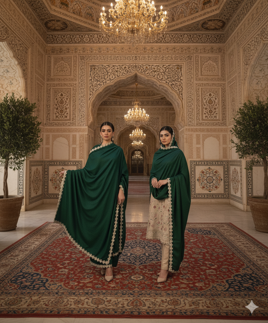 Green Shawl