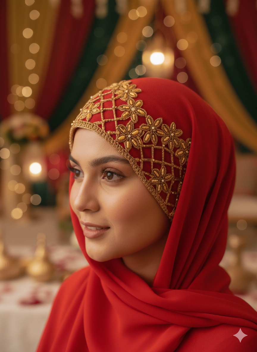 Oriental Charm - Red