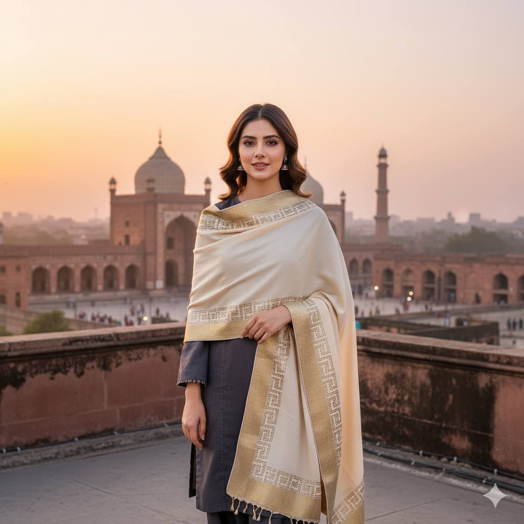 Embellished Shawl - Fon
