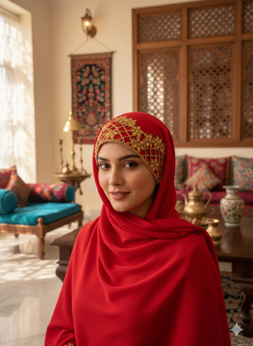 Oriental Charm - Red