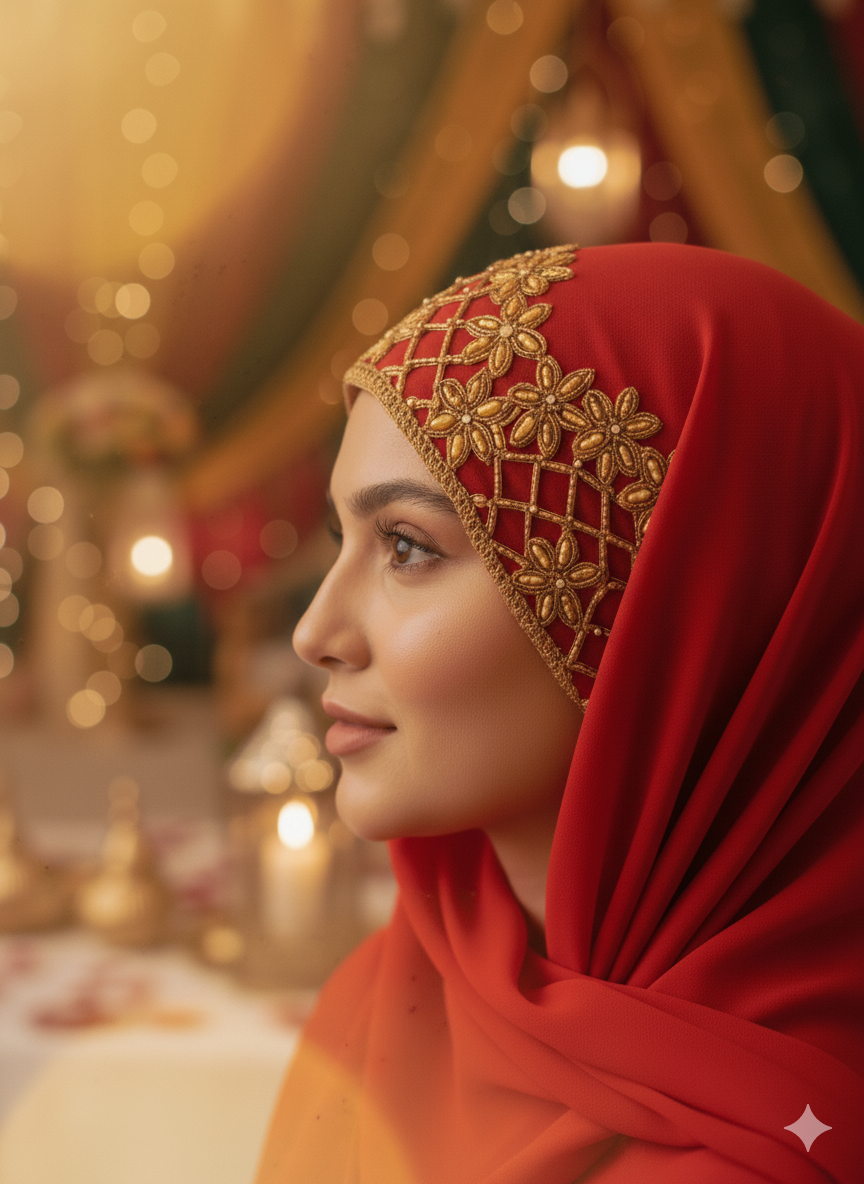Oriental Charm - Red