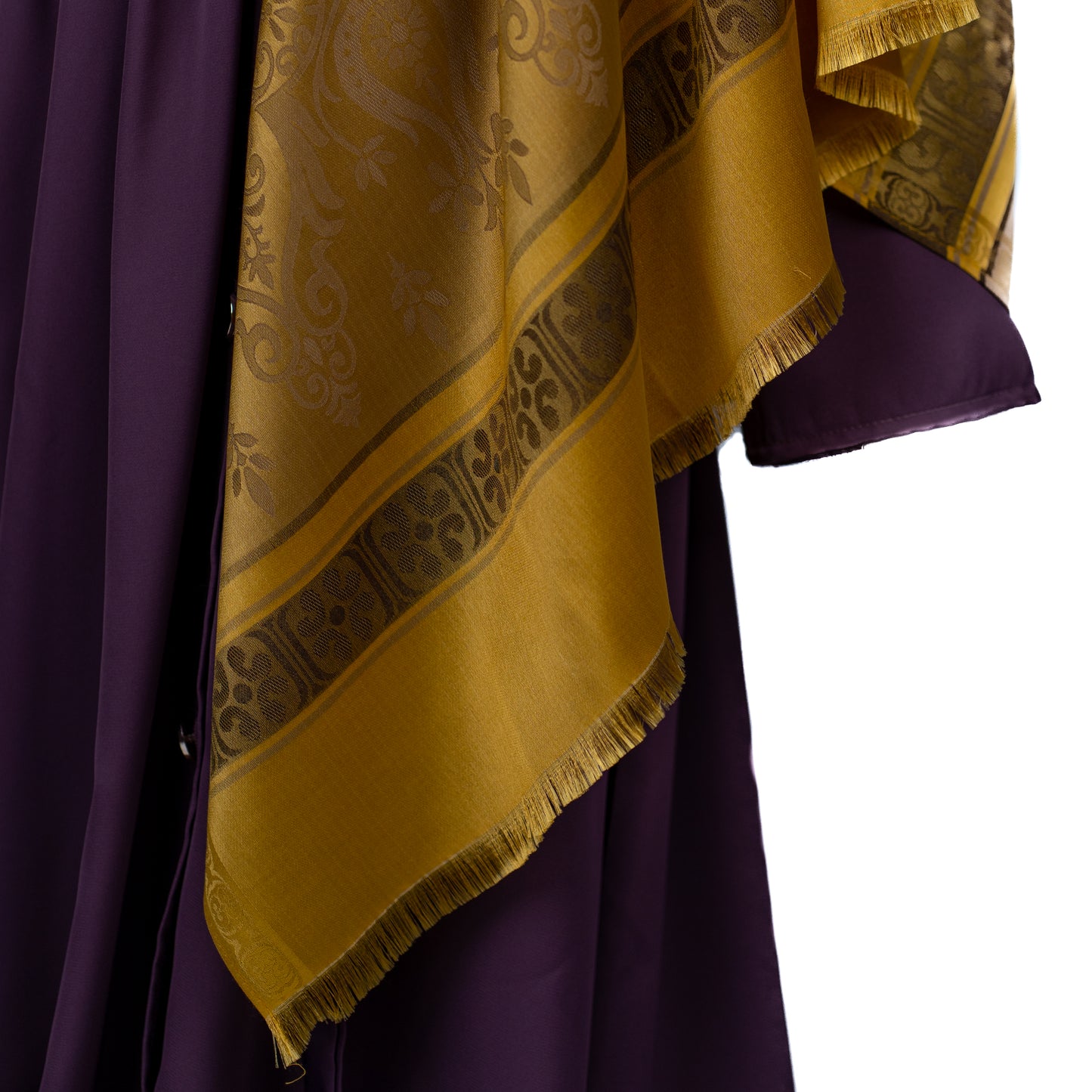 Silky Gold Print - Stole