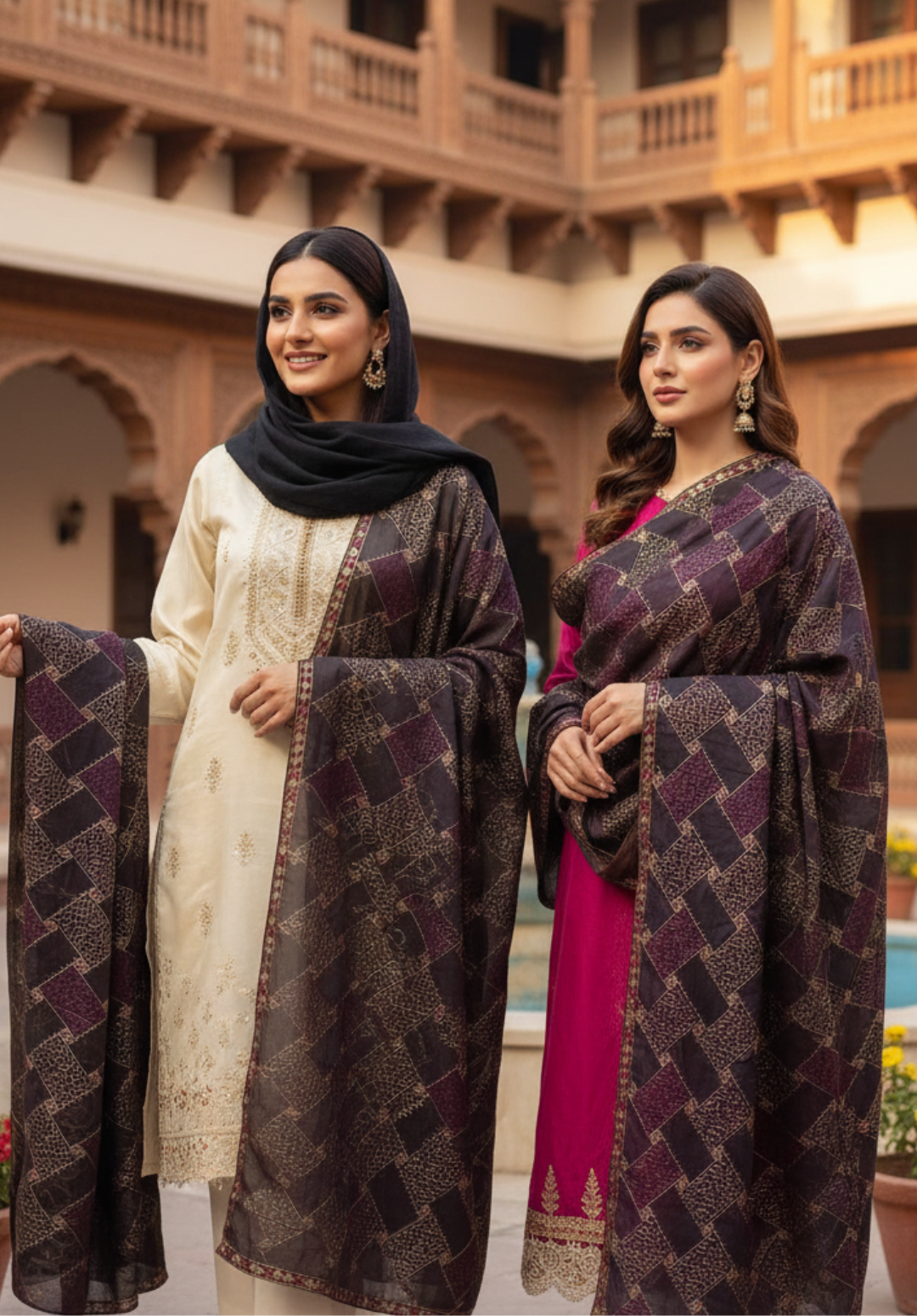 Dynasty Series - Multi Embroidered