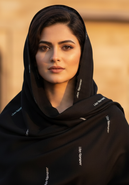 Signature Shawl ''#IamQawareer''