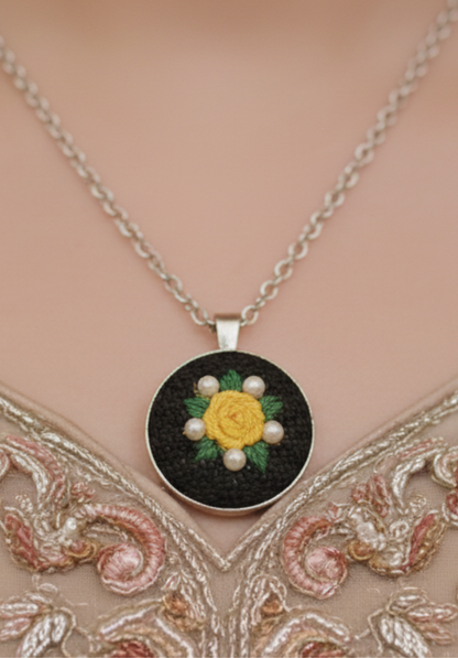 Embroidered Lockets
