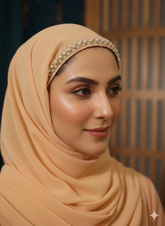 Pearl Peach Scarf