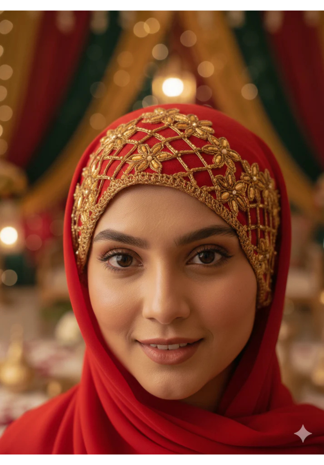 Oriental Charm - Bridal Red