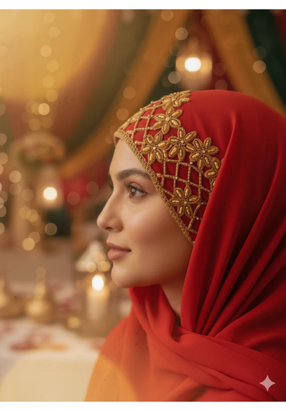 Oriental Charm - Bridal Red