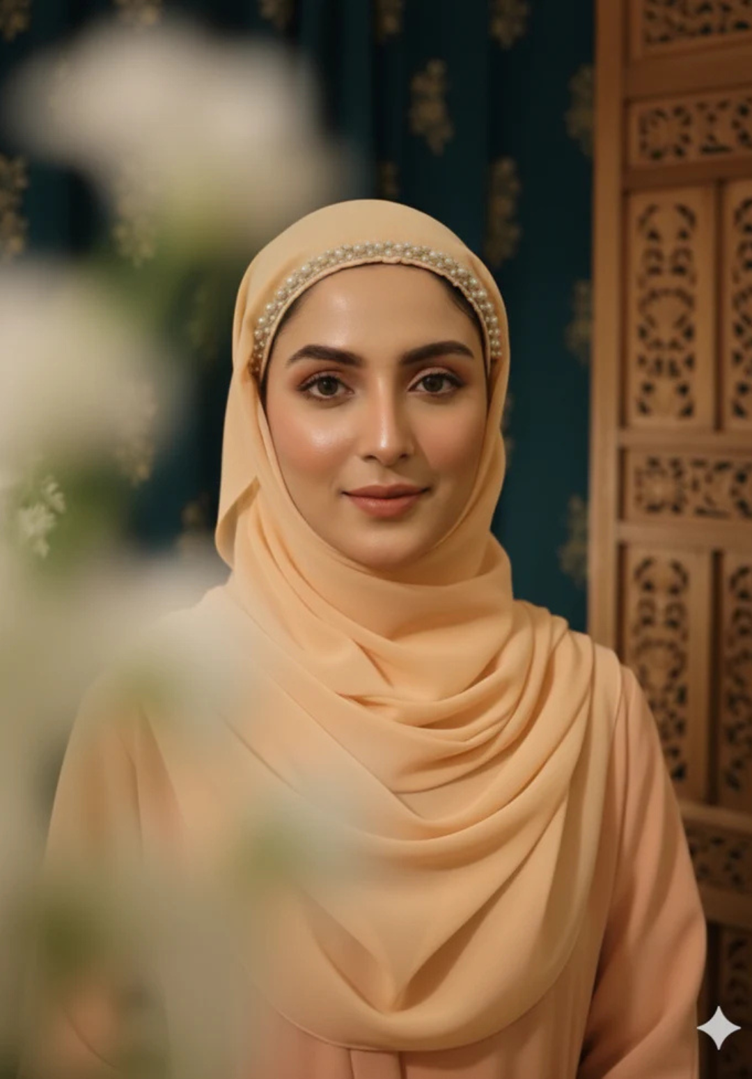 Oriental Charm - Pearl Peach