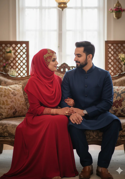 Oriental Charm - Bridal Red